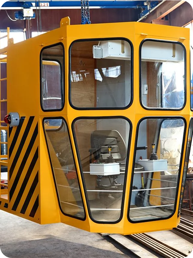 Image – Components from a crane equipment manufacturer in Russia