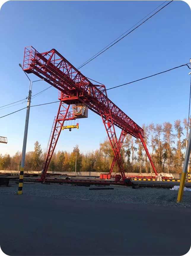 Image – Gantry cranes from a crane equipment manufacturer in Russia