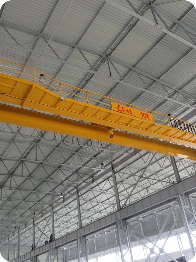 Image – Bridge cranes from a crane equipment manufacturer in Russia