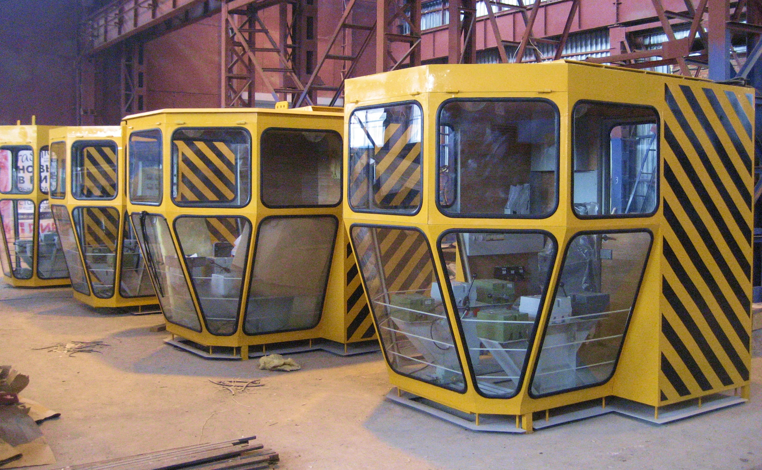 Photo 1 – Crane cabins